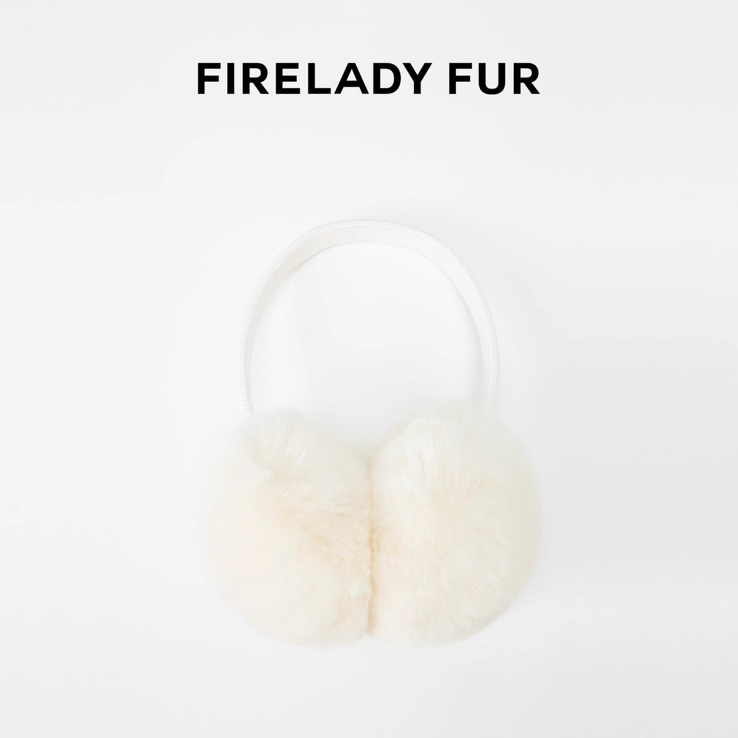 Autumn and Winter Plush Warm Fashionable Ear Protection Rabbit Fur Ear