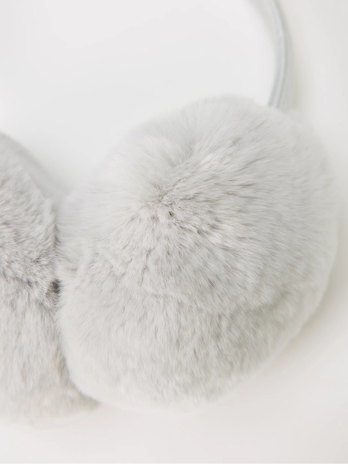 Autumn and Winter Plush Warm Fashionable Ear Protection Rabbit Fur Ear