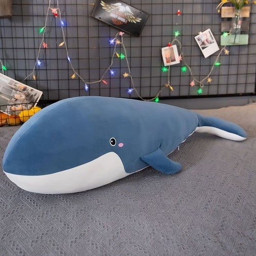 Cute Whale Plush Toy Pillow