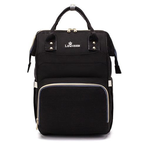 ALLFASHION™ – SmartBase LEQUEEN Diaper Backpack