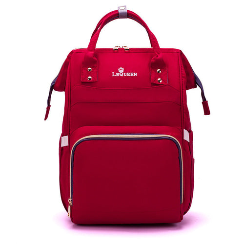 ALLFASHION™ – SmartBase LEQUEEN Diaper Backpack