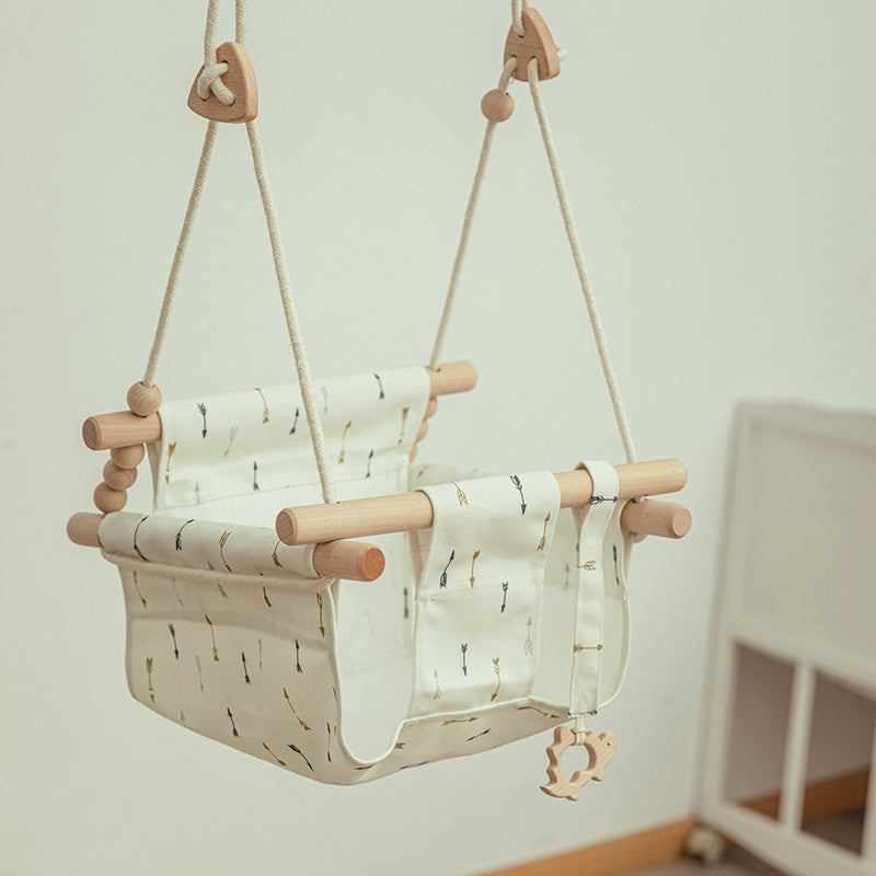 Naturoo™ – Cotton Canvas Baby Swing Chair