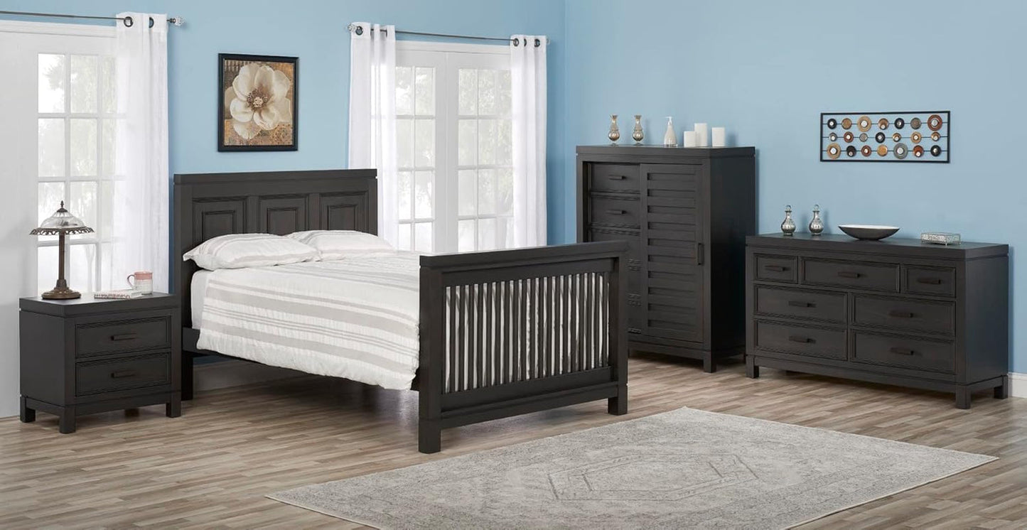 Manchester Premium Soft Close 5-Drawer Chifferobe with Adjustable