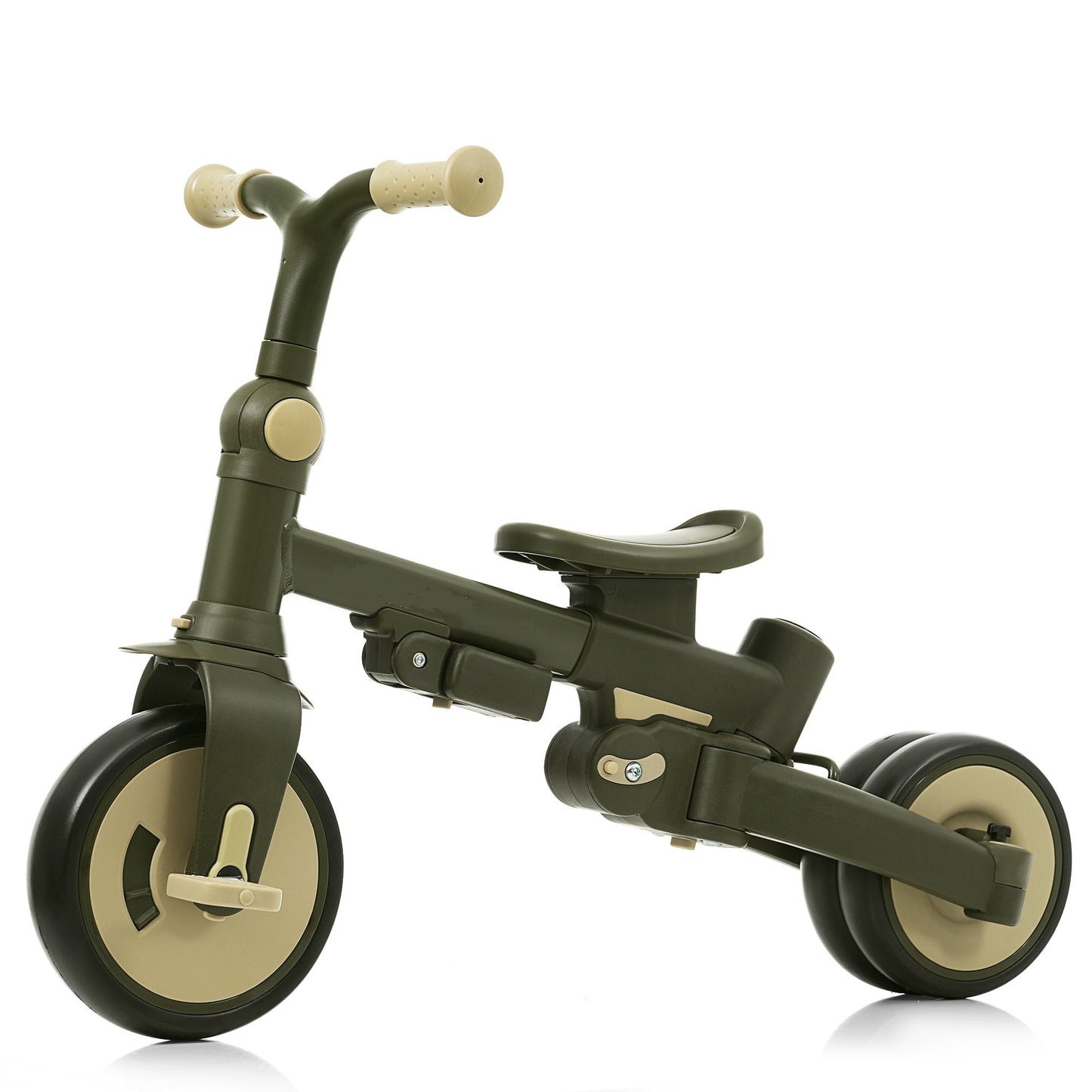 7 in 1 Baby Tricycle, Foldable Toddler Tricycle with Removable and