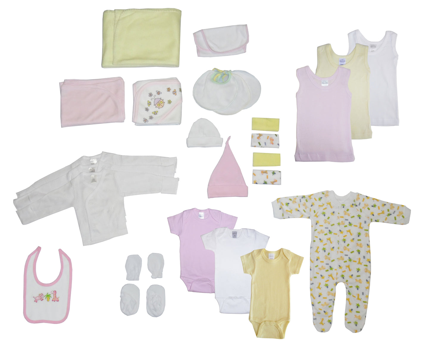 Girl 29 Piece Baby Starter Set Box