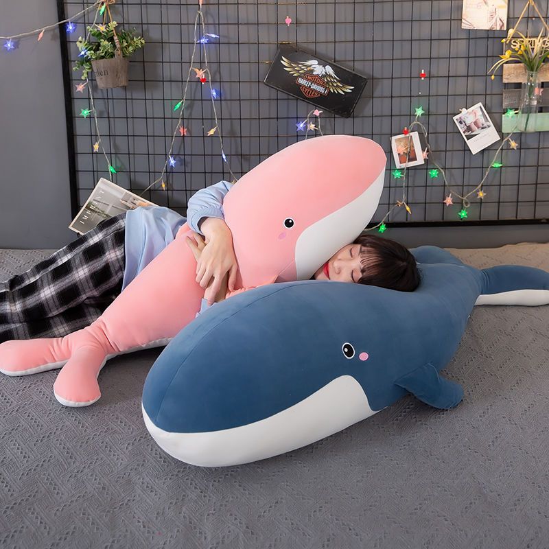 Cute Whale Plush Toy Pillow