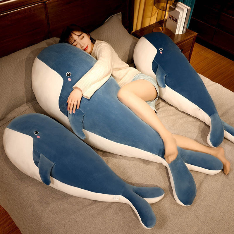 Cute Whale Plush Toy Pillow
