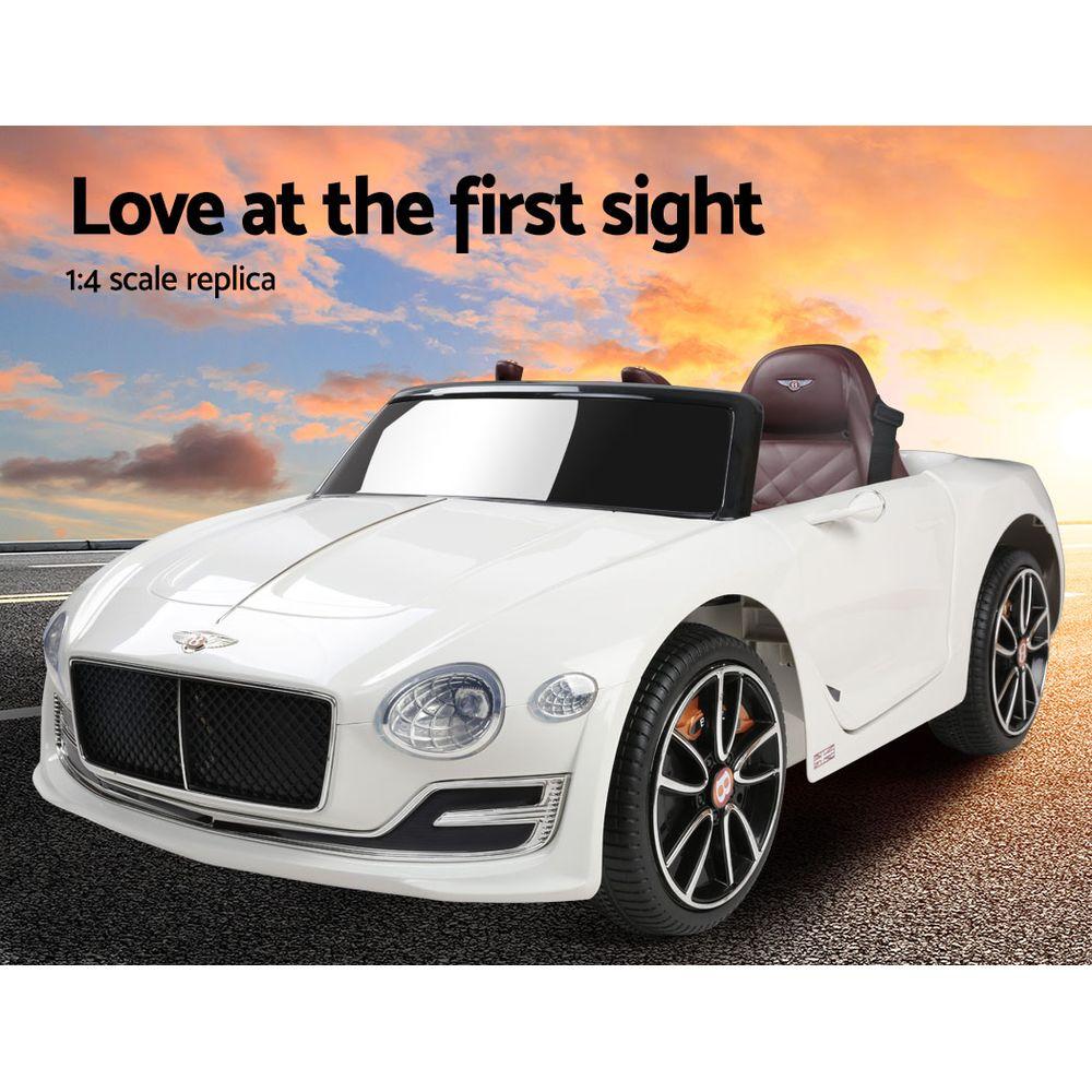 Kids Electric Ride On Car Bentley Licensed EXP12 Toy Cars Remote 12V