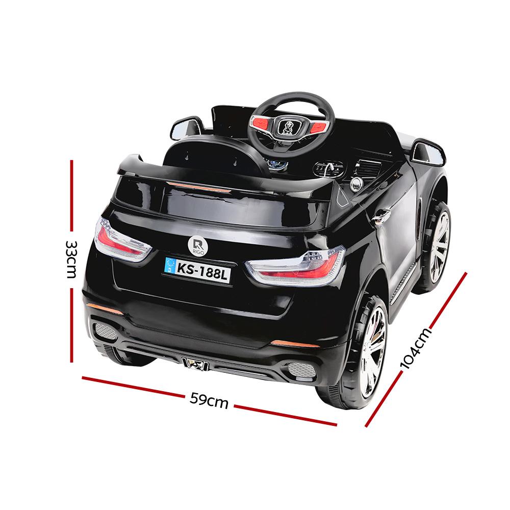 Rigo Kids Electric Ride On Car SUV BMW-Inspired X5 Toy Cars Remote 6V