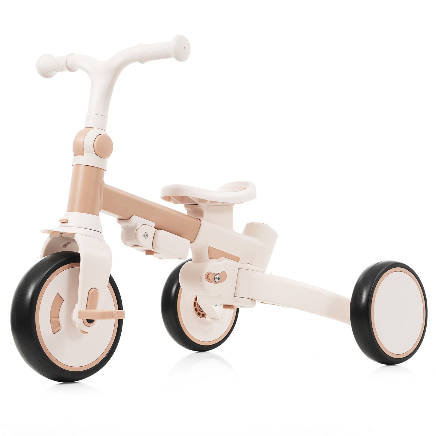 7 in 1 Baby Tricycle, Foldable Toddler Tricycle with Removable and