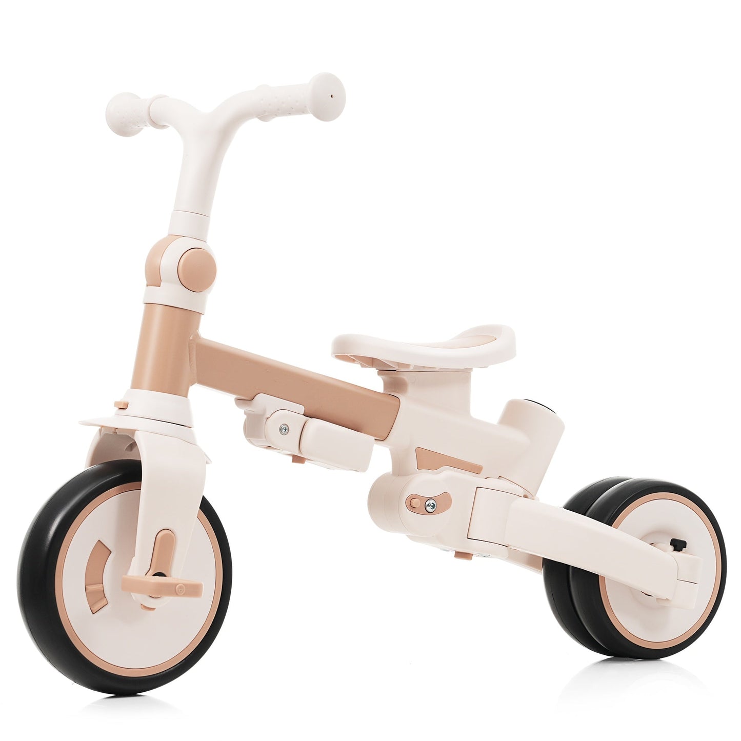 7 in 1 Baby Tricycle, Foldable Toddler Tricycle with Removable and