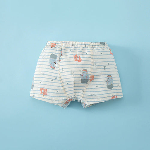 Baby Cartoon Graphic Pure Cotton Thin Style Breathable Underwear