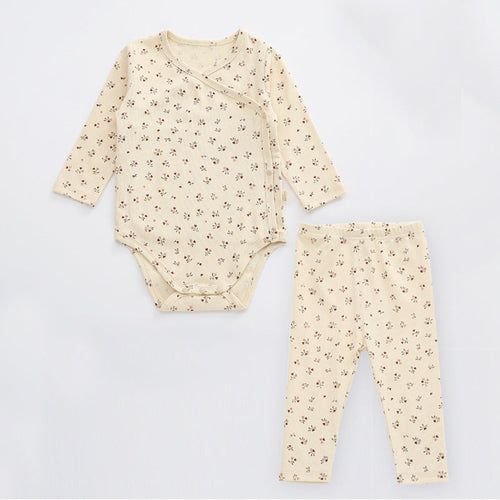 Baby Floral Print Pattern Side Buckle Design Cute Thin Style Air