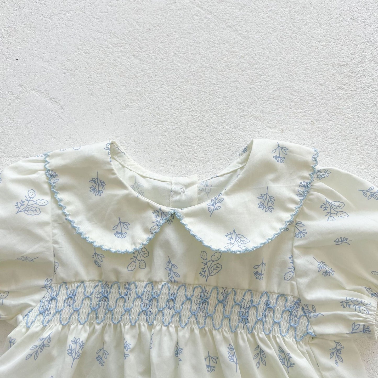 Baby Girls Floral Doll Collar Top Combo Short Pant In Sets