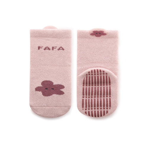 Baby Print Pattern Autumn Winter New Style Non-Slip Socks