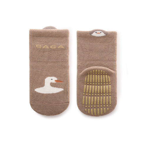 Baby Print Pattern Autumn Winter New Style Non-Slip Socks