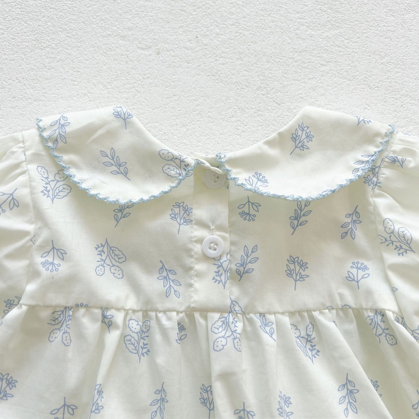 Baby Girls Floral Doll Collar Top Combo Short Pant In Sets
