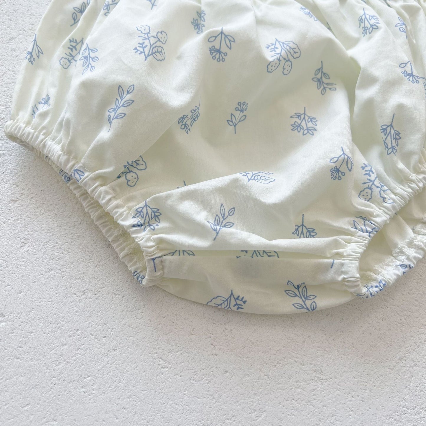 Baby Girls Floral Doll Collar Top Combo Short Pant In Sets